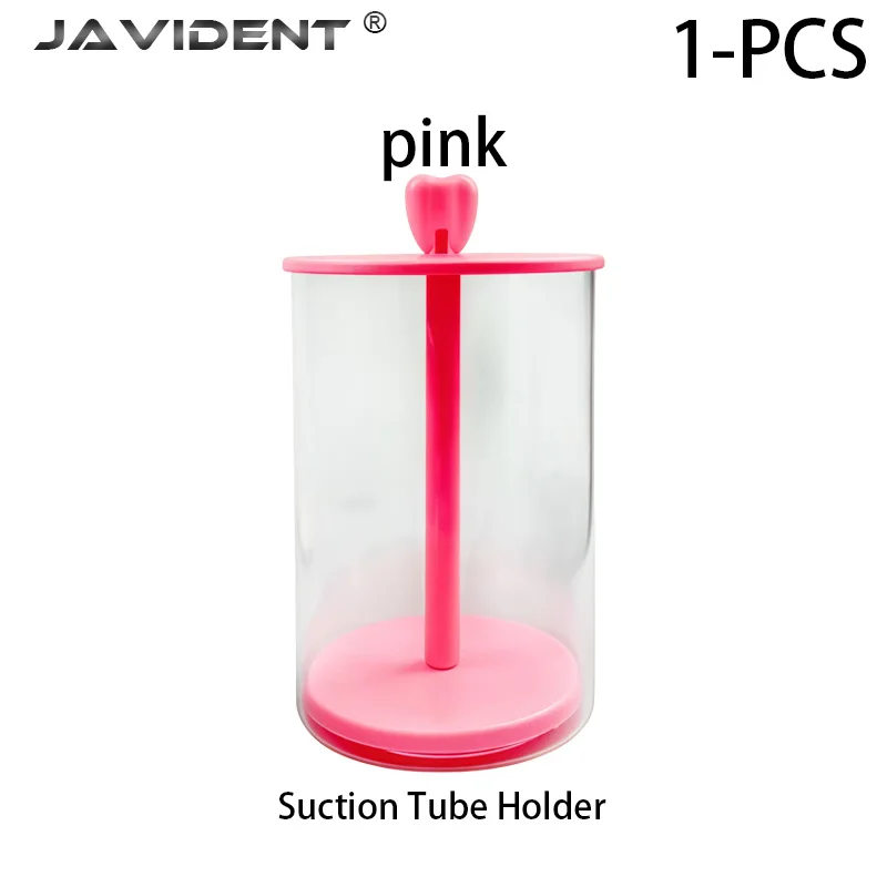 JAVIDENT 1Pcs Dental Suction Tips Saliva Ejector Holder Placement Box Dentisty Disposable Aspirator Tube Dust-Proof Storage Box