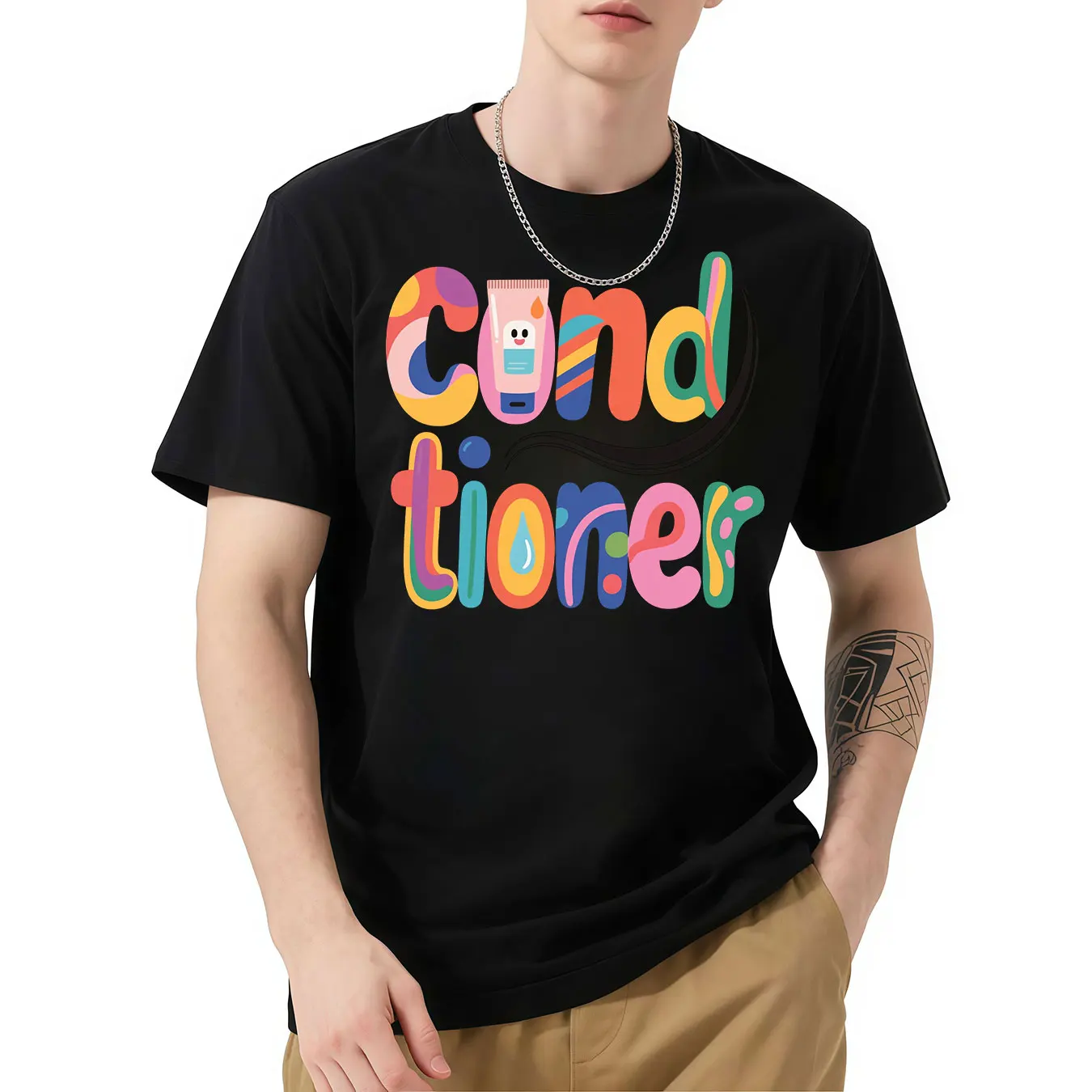 

Letter Print T Shirt Tees For Men Casual Loose Jogging Short Sleeve T Shirt For Summer Spring Summer Sport Tops