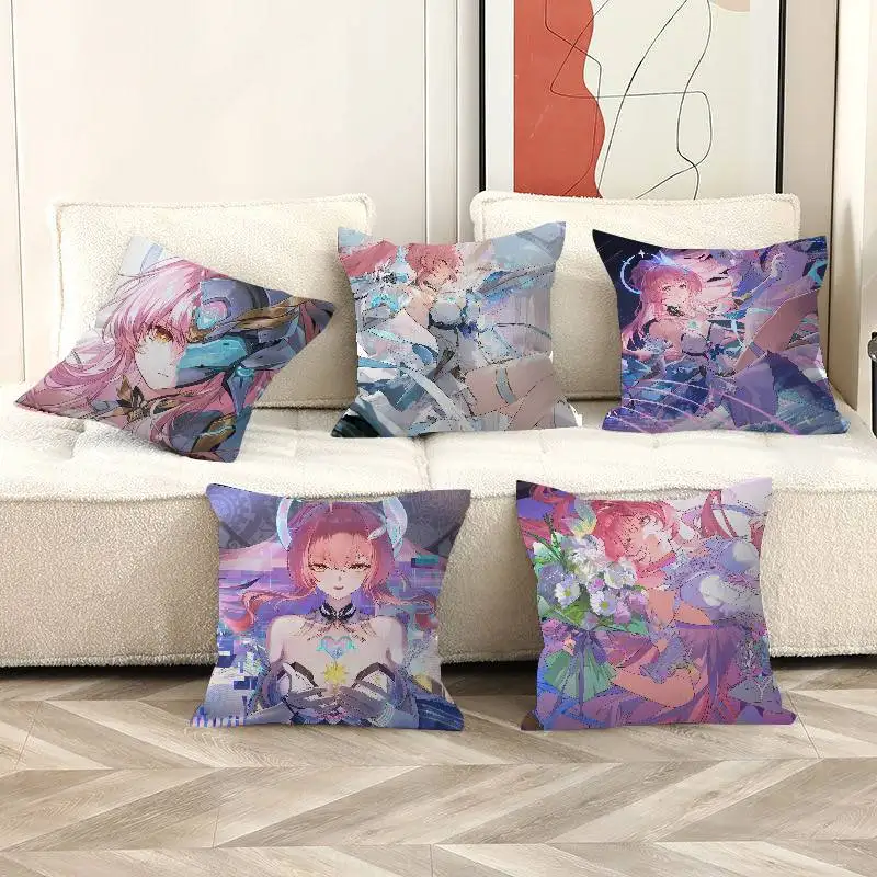 Game Wuthering Waves Aemeath pillow cover sofa cushion cover home room decoration children gift
