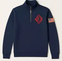 

Harajuku Embroiderd T Shirts Women Sweatshirt Stand Collar Quarter Zip Pullover Sport Y2k Oversize Casual Polo Shirt