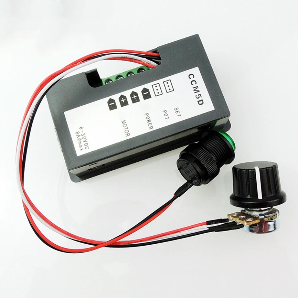 Panel Module DC Motor Controller 0 -100 Duty Cycle Sleep Standby Function Industrial Rotary Knob Stepless Regulation
