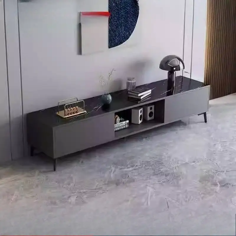 Nordic Grey Alone Подставка для телевизора Универсальная вертикальная деревянная дизайнерская подставка для телевизора Современная гостиная Szafka Pod Телевизор Мебель для дома