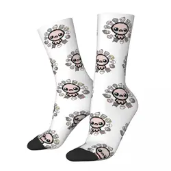 The Binding Of Isaac Circle Of Characters Socks Men's Women's Casual Socks High Quality Spring Autumn Middle Tube Socks Gift