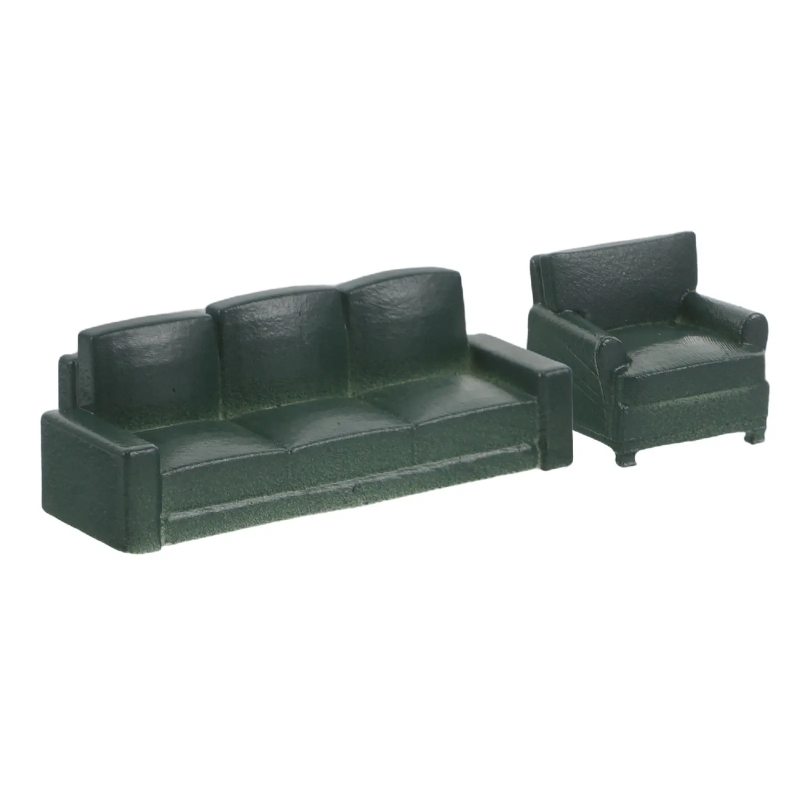 

Набор миниатюрных диванов для кукольного домика: улучшение эстетики благодаря детализированной отделке, универсальные мебельные аксессуары, мини-кресло