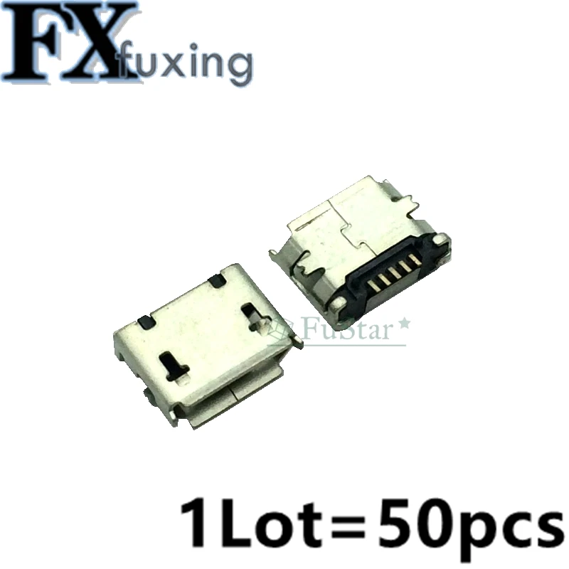 10pcs Micro USB MK5P 5pin Female Connector G19 Micro USB Charging Socket Straight