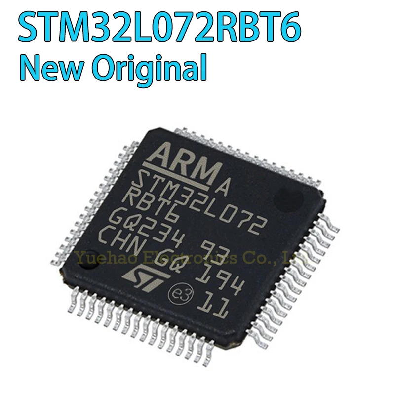 STM32L072RBT6 STM STM32 STM32L STM32L072 STM32L072R STM32L072RB IC MCU New Original LQFP-64 Chipset In stock