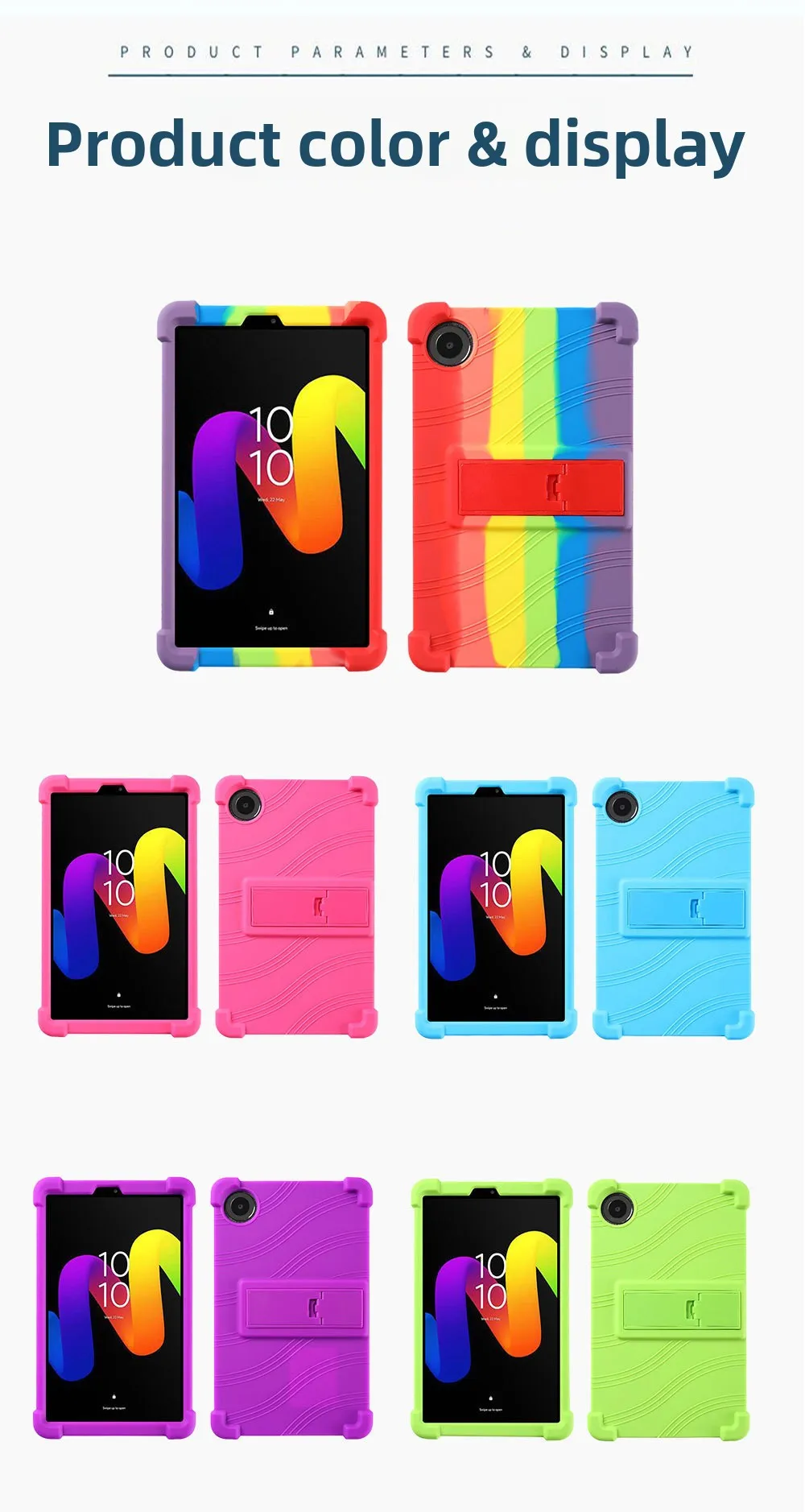 Stoßfeste TPU-Hülle für TCL Tab 8 NXTPAPER 5G 8.7 8189S, Vollständiger Schutz, Mehrere Farben – Detail 11