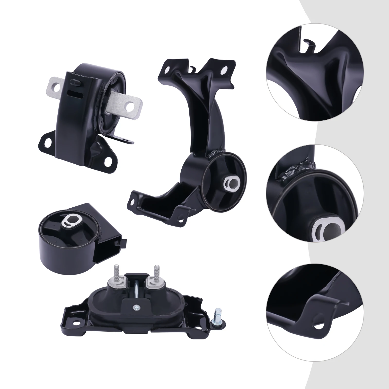 

4PCS Engine Mounts, Engine Motor & Auto Trans Mount For Dodge Grand Caravan 3.6L, Ram C/V 3.6L