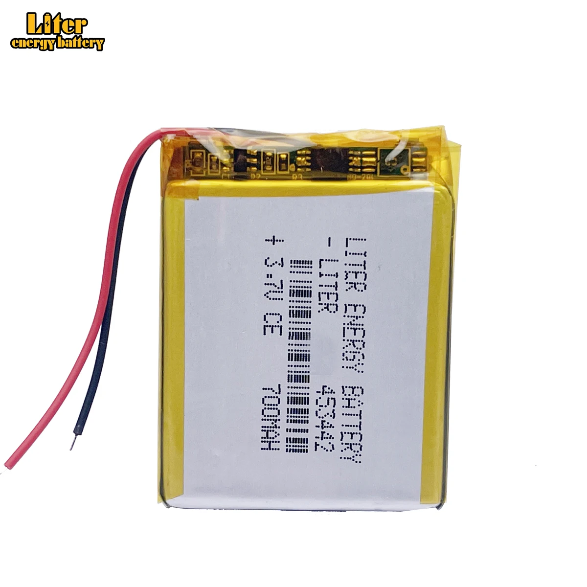 Banco de bateria para carro, navegação GPS, Farol, 3.7 V, 453442, 700 mAh, alta qualidade