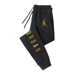 Men Long Pants Autumn and Winter Mens Casual Fleece Sweatpants Soft Sports Pants Jogging Pants 4 Colors