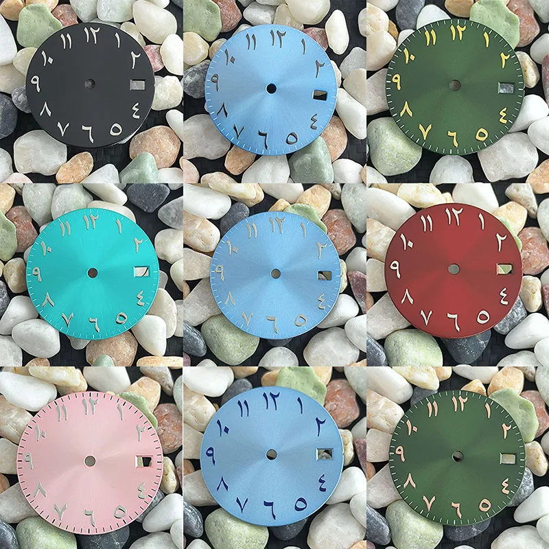 

28.5mm Arabic dial accessories NH Watch 35 Dial Arabic dial for NH automatic 35/36 movement watch accessories