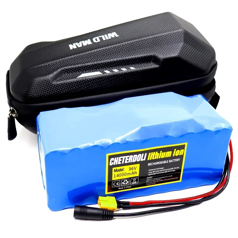 E-bike 36v Battery Pack 14Ah for Xiaomi M365/PRO/PRO2/1S/ata 3 extra 6000 parallel upgrade electric scooter+battery bag