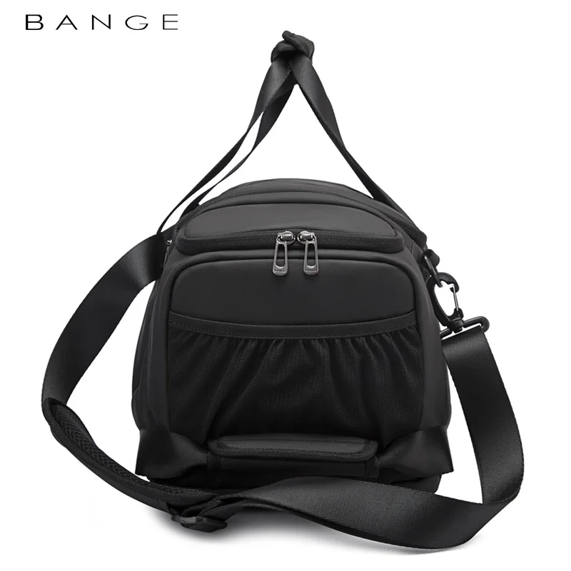 Bange-メンズスポーツバッグ,ジムバッグ,フィットネストレーニング,アウトドアトラベル,スポーツ,乾式および湿式分離バッグ,旅行