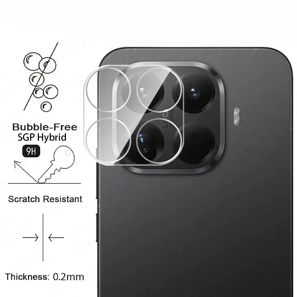 1-3Pcs High Definition 3D Tempered Glass Camera Cover For Xiaomi 17T 15T 14T Pro Global Rear 9H Anti-scratch Lens Protector Film