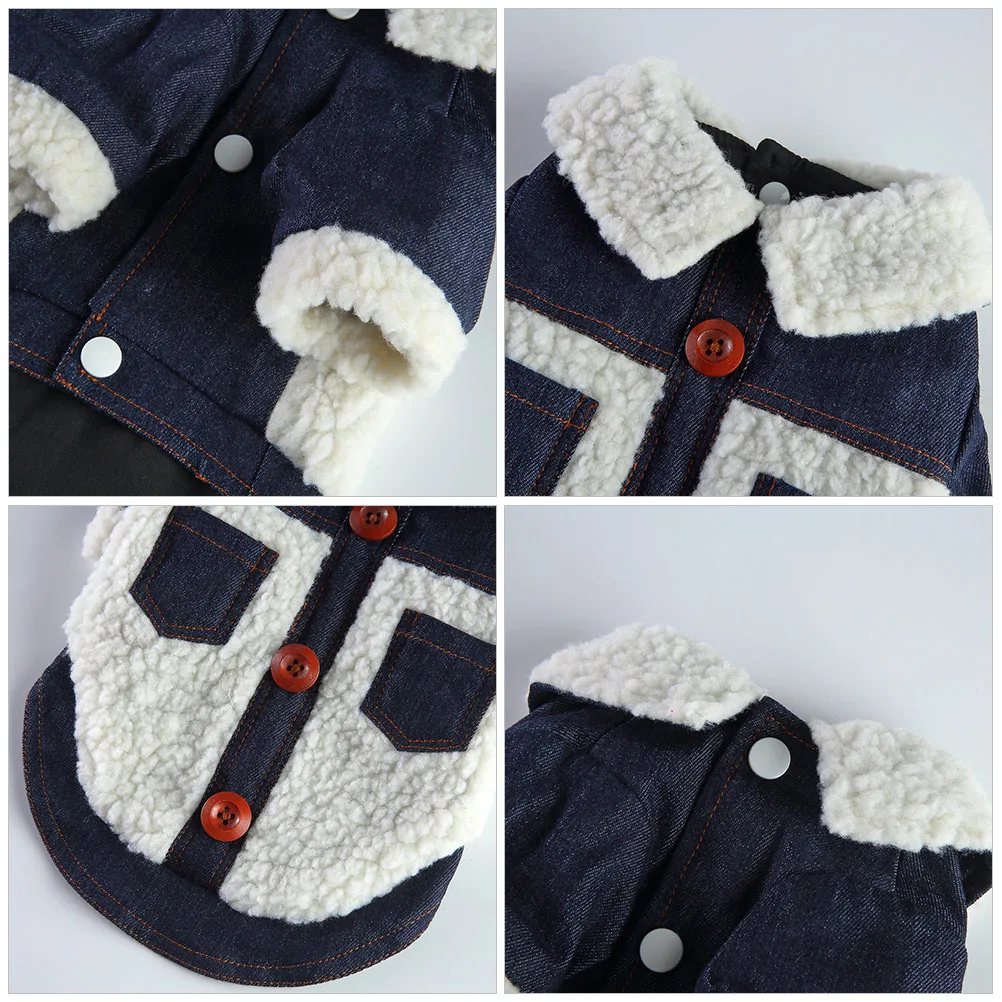 

Warm Pet Cotton Coat for Dogs Stylish Windproof Winter Clothing Breathable Comfortable Dog Apparel Outdoor Wearable Puppy Jacket