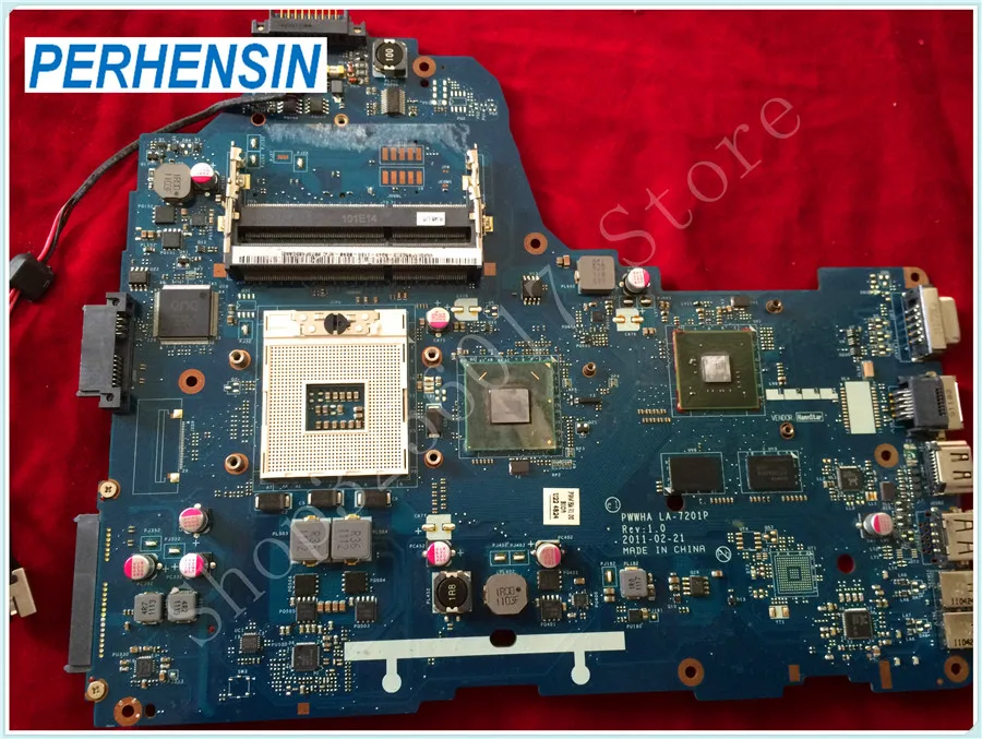 

For Toshiba C660 Laptop MOTHERBOARD K000124390 LA-7201P