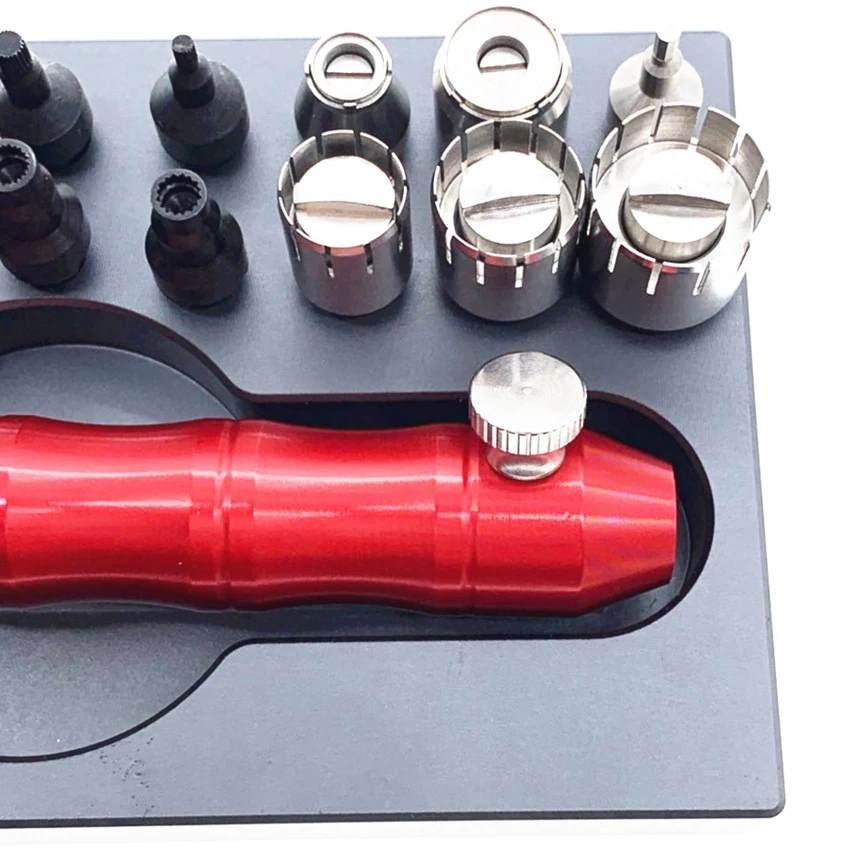Watch Tool Was Made for Removing and Installing Chronograph Pushers with 18 Interchangeable Keys