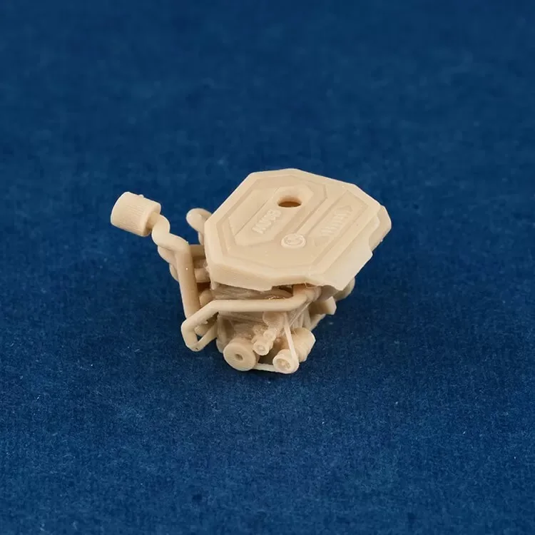 La colección de motores 1/64 es todos los productos de película blanca y se pueden pintar y hacer bricolaje por usted mismo.