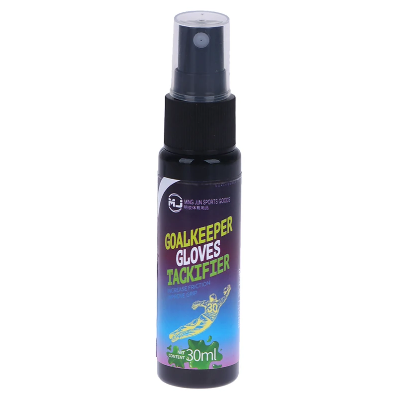 Guante de portero de 30ml, Spray de agarre de fútbol, tackificador de fútbol, agarre de portero, pegamento para guante adhesivo mejorado, 1 unidad