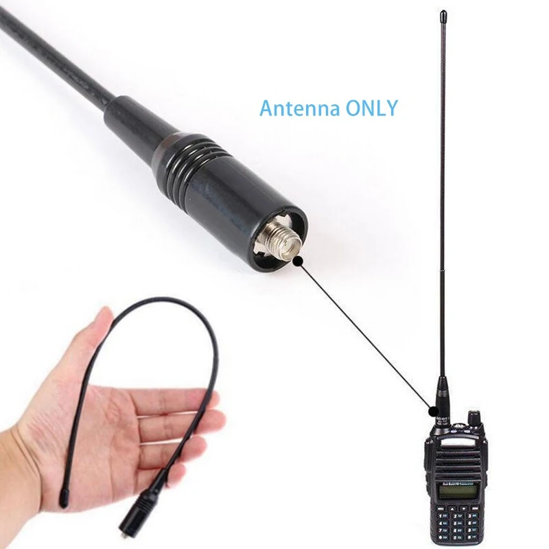 For Baofeng UV5R UV-82 NA-771 Antenna 144/430MHZ 10W Dual Band Walkie Talkie Antenna