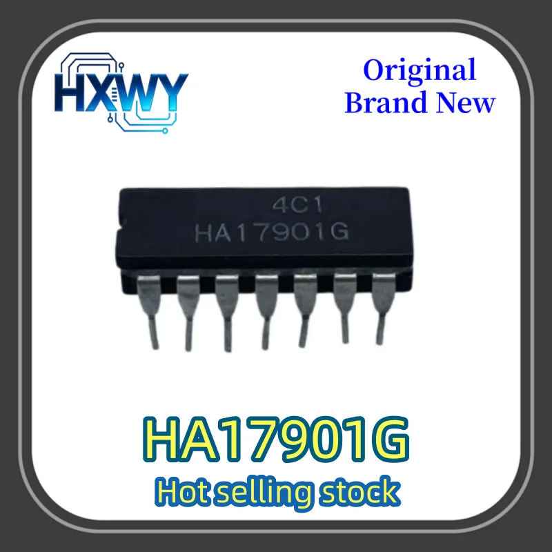 

10/50pcs HA17901G HA17901 DIP-14 Quad Comparator Chip Original Brand New In Stock Fast Shipping