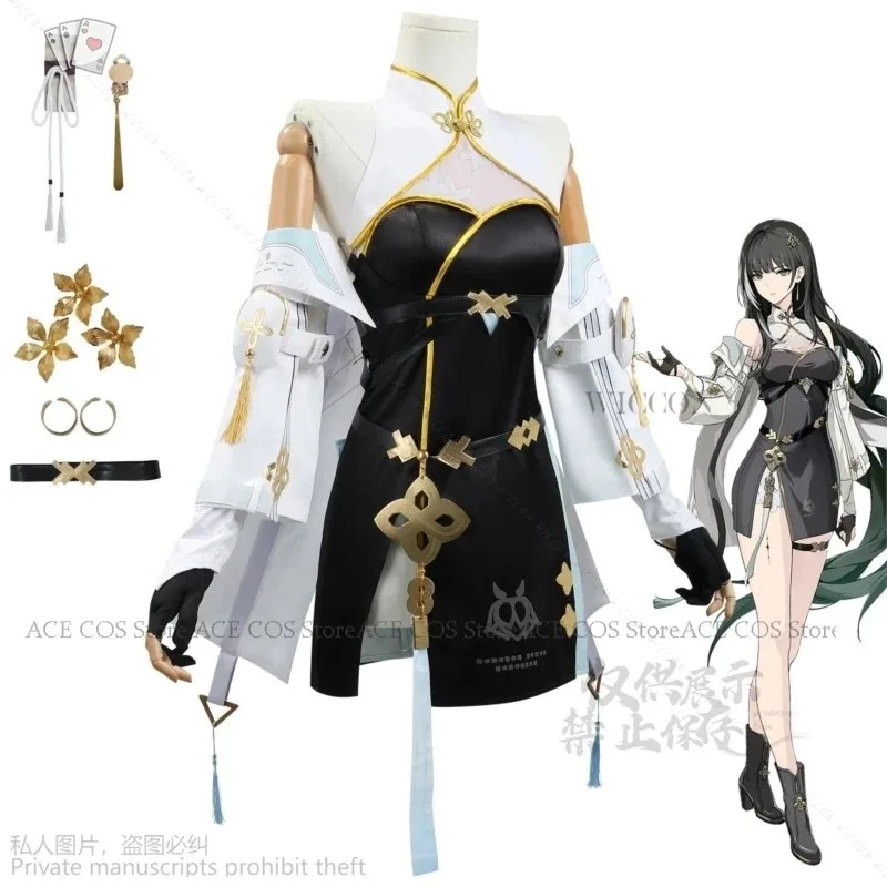 Аниме игра Wuthering Waves косплей костюм Baizhi сексуальный парик платье реквизит комплект Хэллоуин вечерние наряд для ролевых игр для женщин Лолита Cosc Аниме игра Wuthering Waves косплей костюм Baizhi сексуальный парик платье реквизит комплект Хэллоуин вечерние наряд для ролевых игр для женщин Лолита Cosc