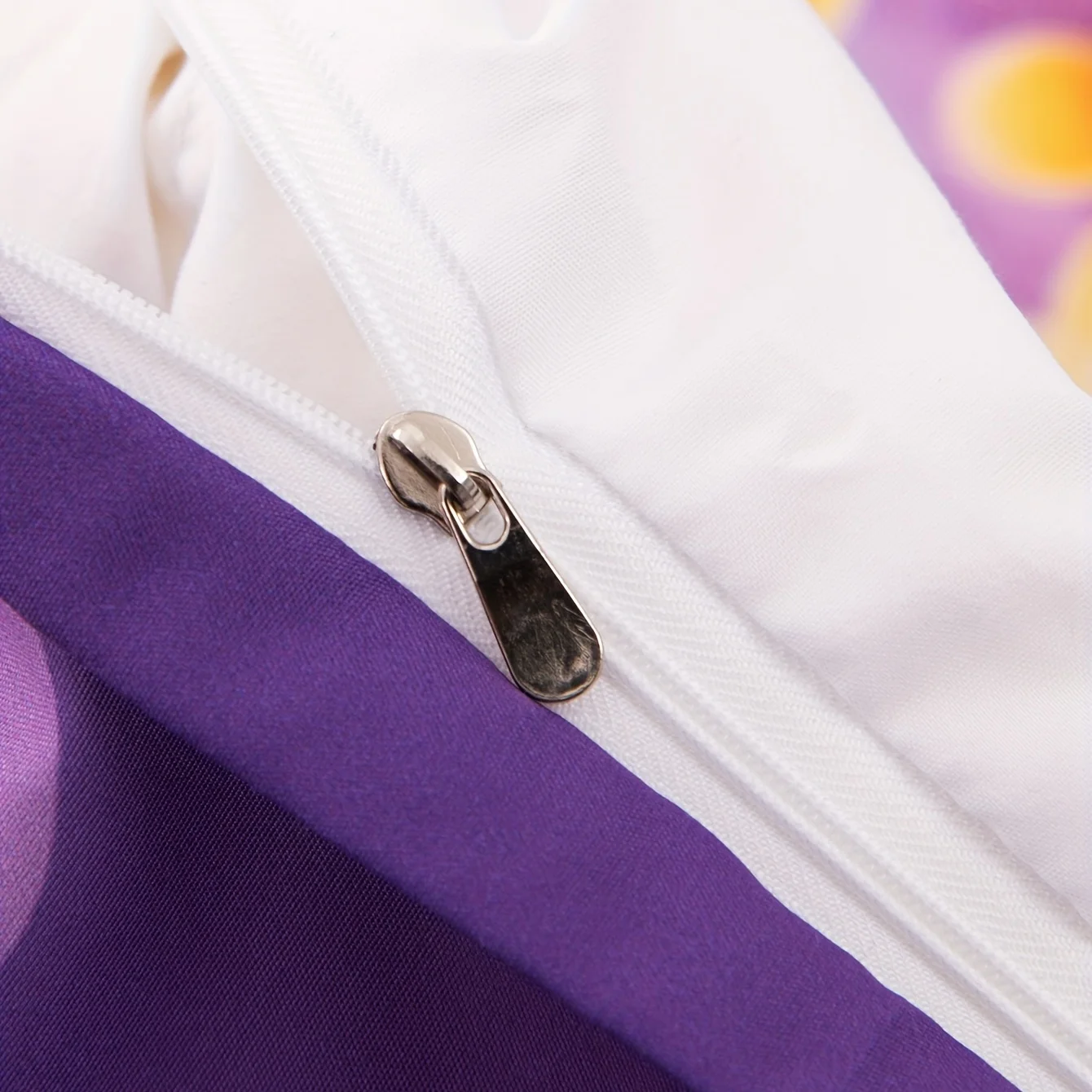 Bettwäsche-Set mit floralen Schmetterlingen, 3D-gedrucktes Bettbezug-Set, hautfreundlich, Einzel- und Doppelgröße, Schlafzimmer-Dekor, Bettbezug-Set, Geschenke – Detail 5