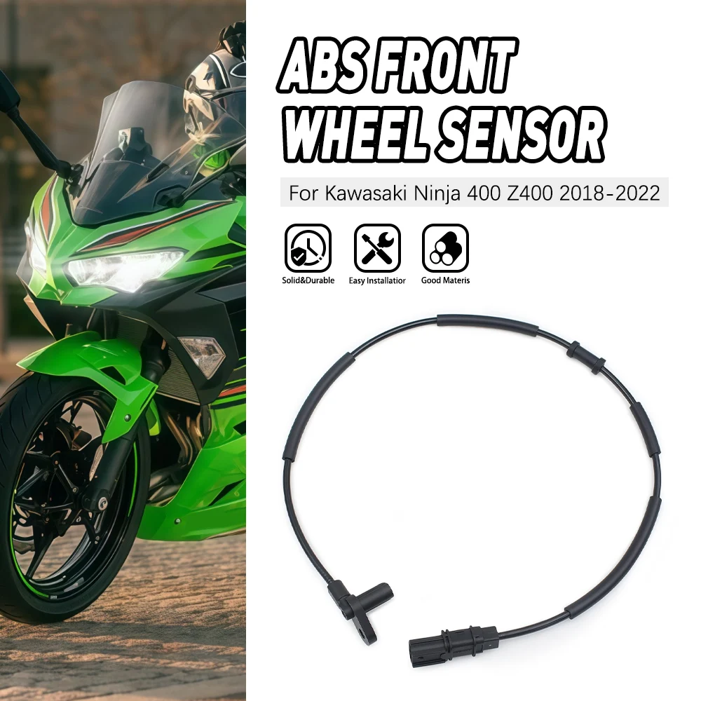 

Front System ABS Sensor For Kawasaki Ninja 400 Z400 2018 2019 2020 2021 2022 Brake Wheel Speed Sensor Motorcycle Parts