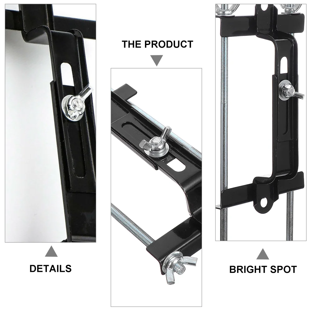 Adjustable Crossbar Holder Cars Batteries Support Storage Rack Accessory