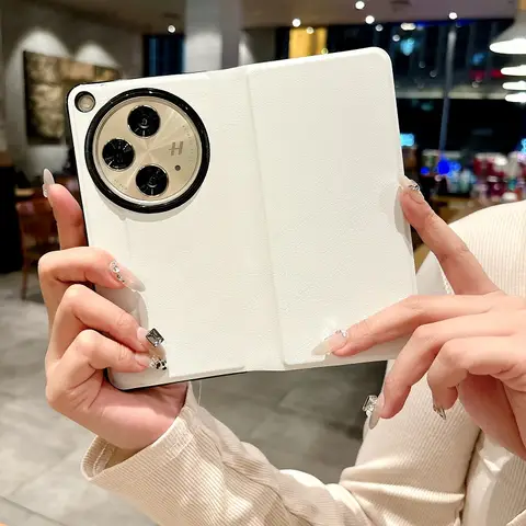 Wallet Leather For Oneplus Open Case Flip Book Protection Oppo Find N3 Cover