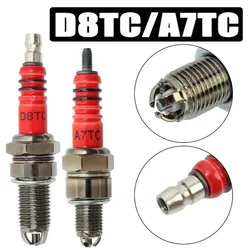 Racing Spark Plug High Performance Motorcycle A7TC D8TC 10/12mm Spark Plugs For A7TDI A7RTC C7HSA D8EA D8RC DR8EA