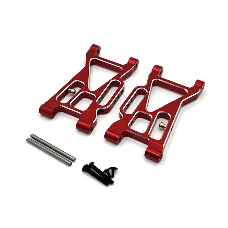 MJX 10208 brazo de suspensión inferior delantero de Metal, brazo oscilante 1/10 RC, actualización de piezas de coche, accesorios