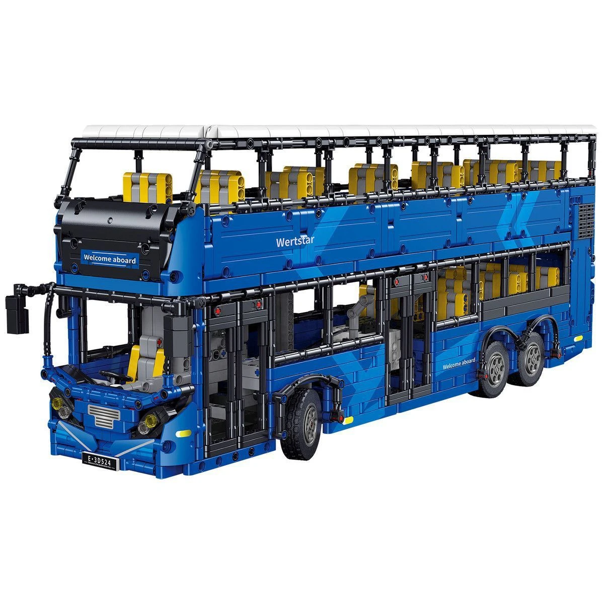 Kid Toys Ads - Model Autobusu Dwupoziomowego z Widokiem na