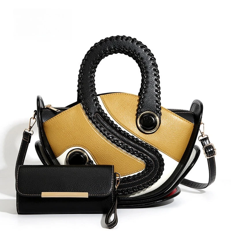 Fashion Handbag for Women Unique Design Personality Crafted Top Ladies Bag Large Capacity Personality Handbag Women