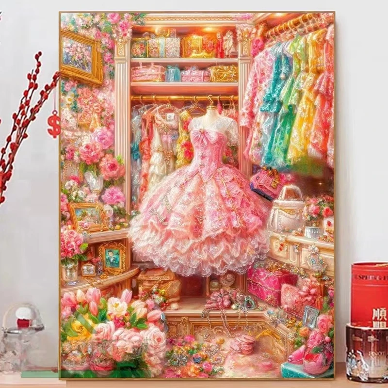 Home Decor Kit - Diamond Painting Cube of Cartoon Anime