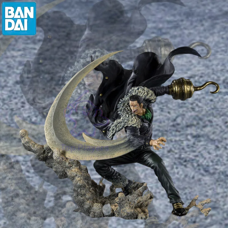 Bandai original Figuarts Zero FZ One Piece Sir Crocodile Top Show Figure Model Toy Gift Ornament Anime Peripherals