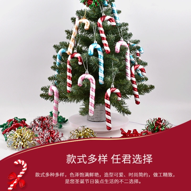 6pcs Inflatable Christmas Sticks  Lollipop Balloon  Merry Christmas Decoration For Home Christmas Ornaments Outdoor Decorat