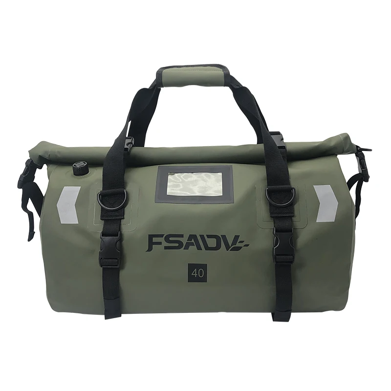 

40L 66L Motorcycle Waterproof Tail Bags Multi-functional Durable Rear Moto Seat Bag High Capacity Riding Motocross Bag
