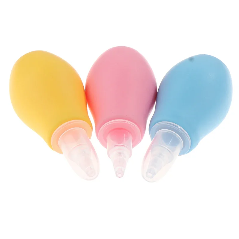 1PC Silicone Baby Safety Nose Cleaner Vacuum Suction Children Nasal Aspirator Baby Care Diagnostic-tool Vacuum Sucker