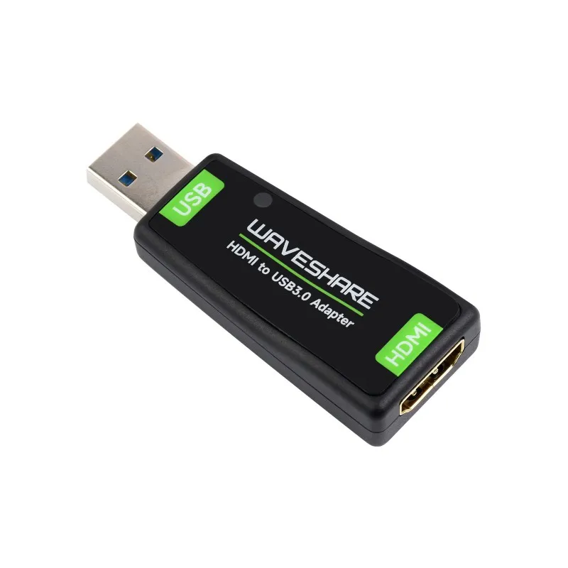 

Waveshare USB Port High Definition HDMI Video Capture Card, for Gaming / Streaming / Cameras, HDMI to USB