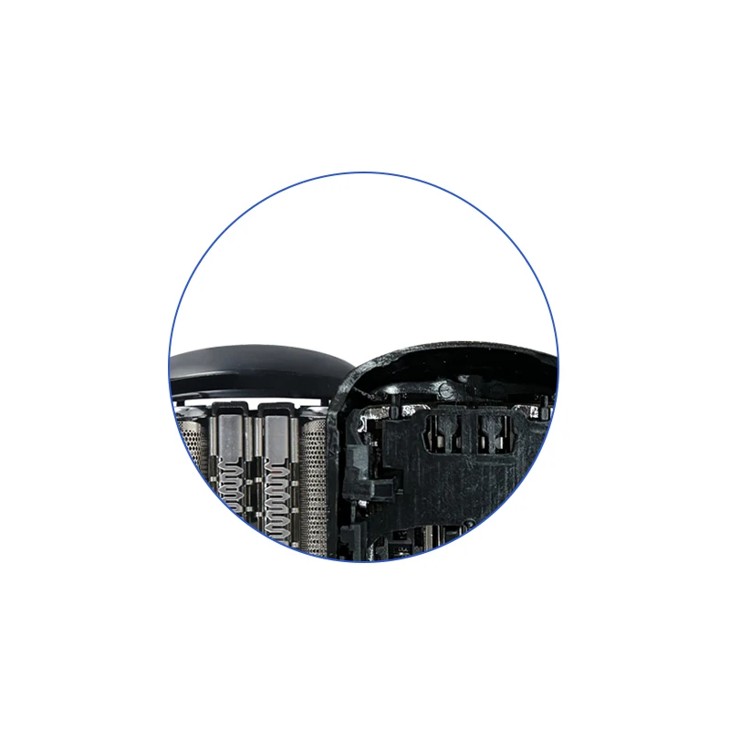 2 cabezales de repuesto para afeitadora eléctrica compatibles con Braun Series 9 92B Silver Net 9295cc, 9296cc, 9297cc, 9299s 9370cc