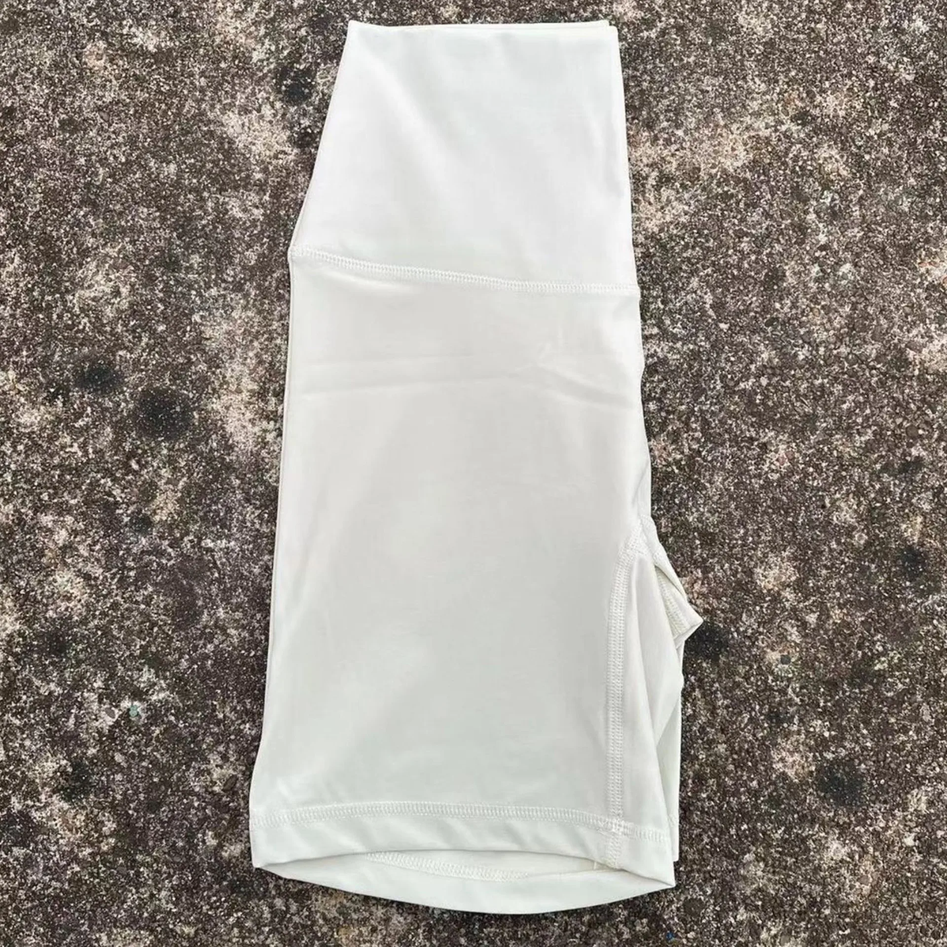 Einfarbig Radfahren Damen Sport Yoga Kurze Leggings Kompressionsunterstützung Schweiß-Weiden Umfassendes Training Joggen Innentasche – Detail 9