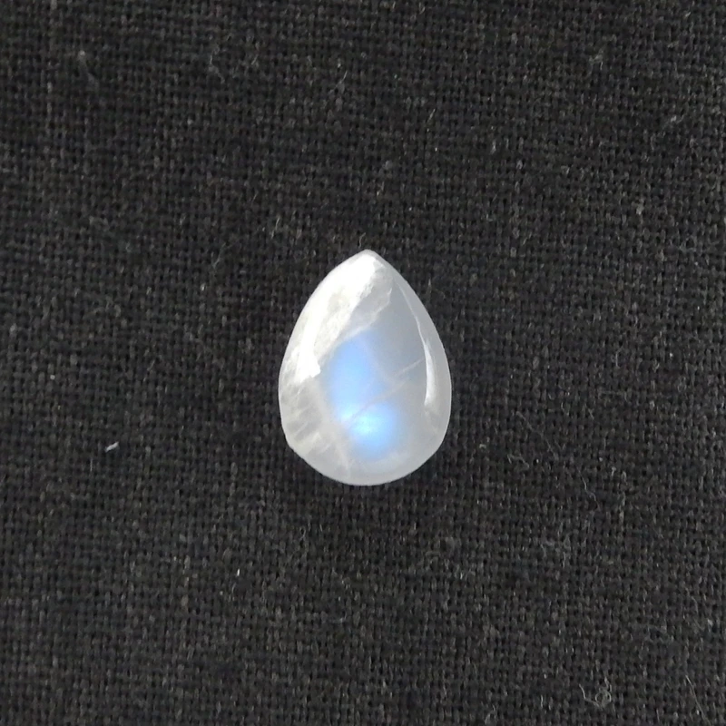 

Natural Moon Stone Waterdrop Shape Cabochon Bead 16x12x5mm 1.1g for DIY Handmade Jewelry Making Supplies