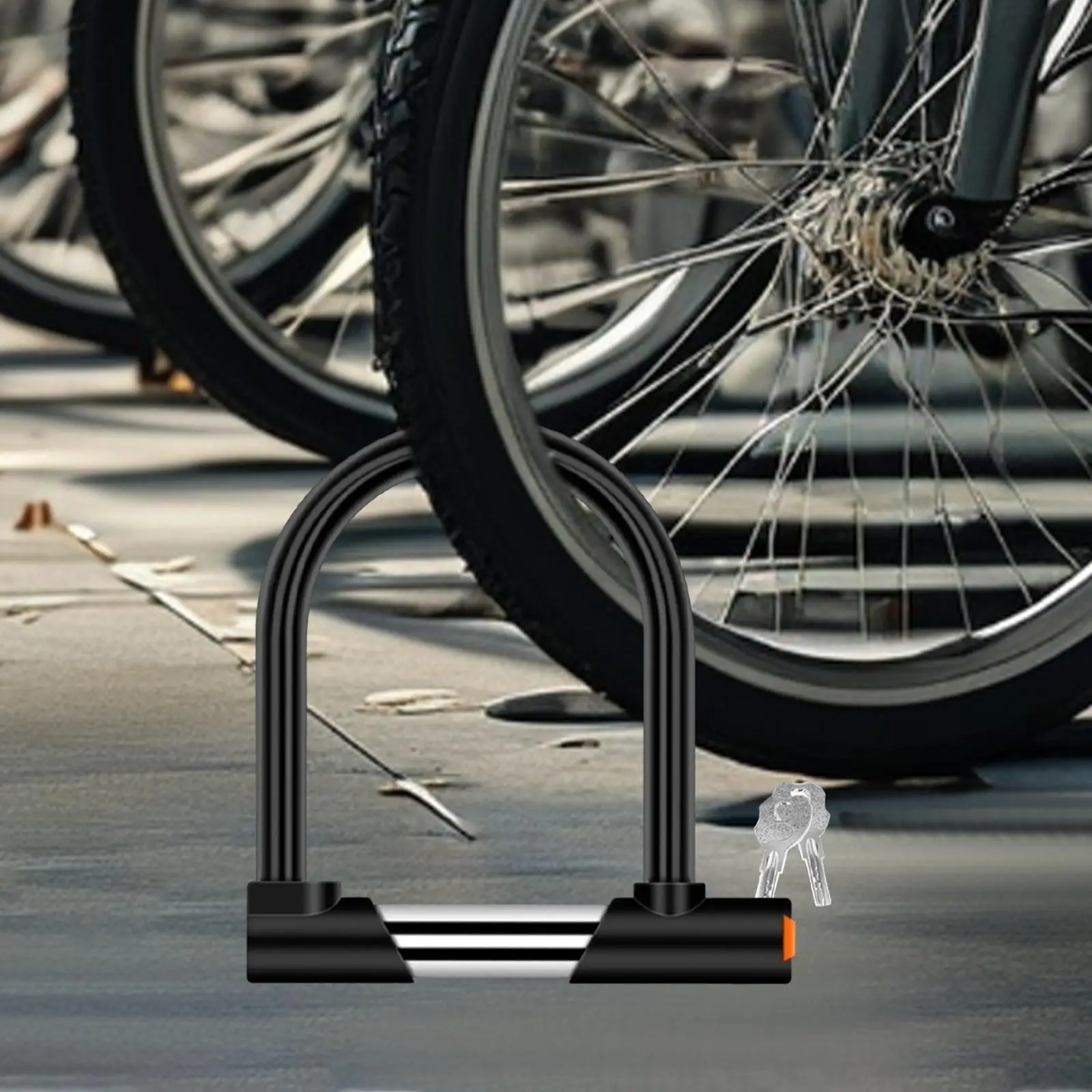 

Bike U Shape Lock Heavy Duty Dustproof Hydraulic Cutter Resistant Lock