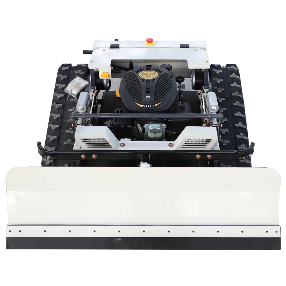 

Automatic Agriculture Rubber Tracks Grass Cutter Upgraded Version Remote Control Robot Lawnmower New Remote Lawn Mower