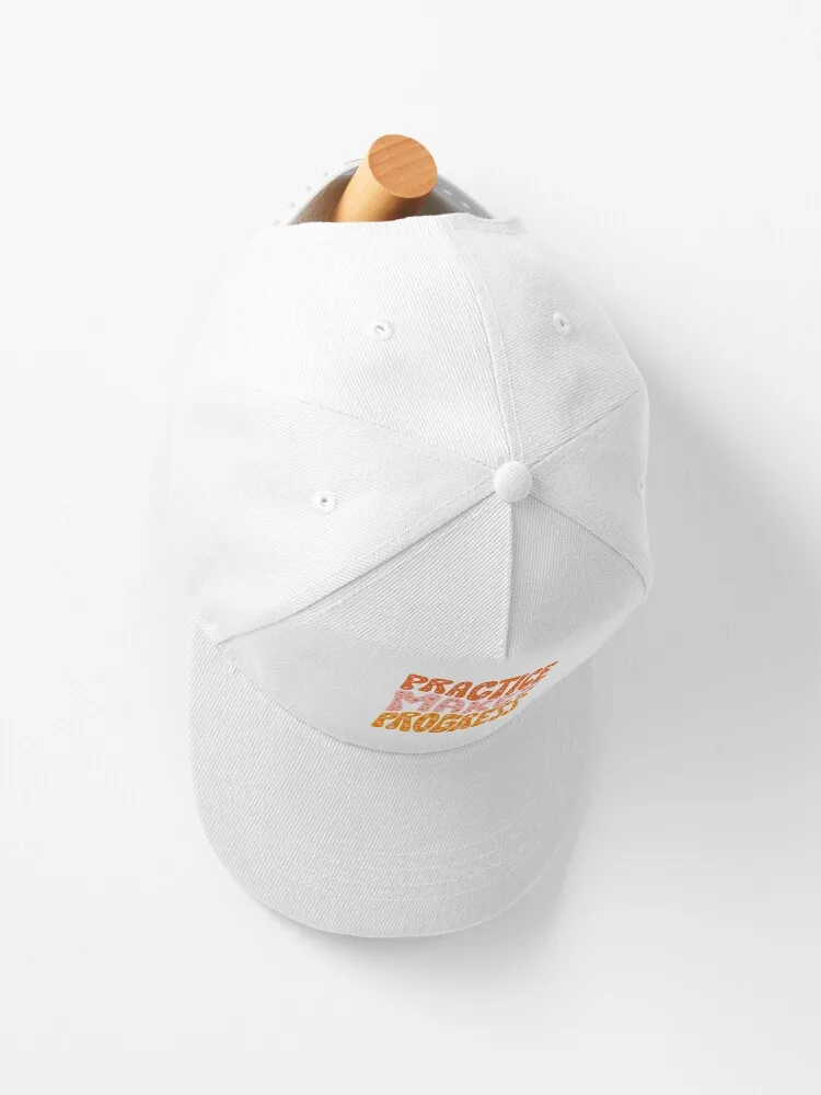 Practice Makes Progress Cap For Men Women Summer Outdoor Sun Baseball Hats