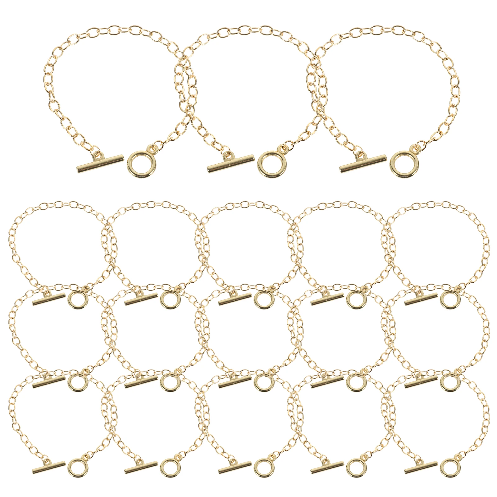 

30 шт., браслет, браслет-цепочка для женщин, застежка для изготовления ювелирных изделий, тумблер