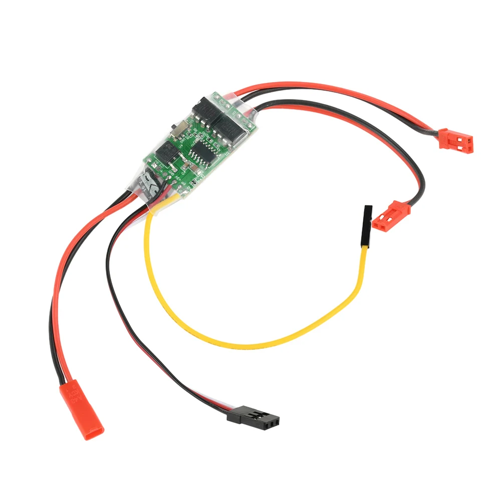 Dual Channel Bidirectional ESC Brushed Electric Speed Controller RC Model Ship Tank Tracked Vehicle 2S 3S Lithium Battery 5A