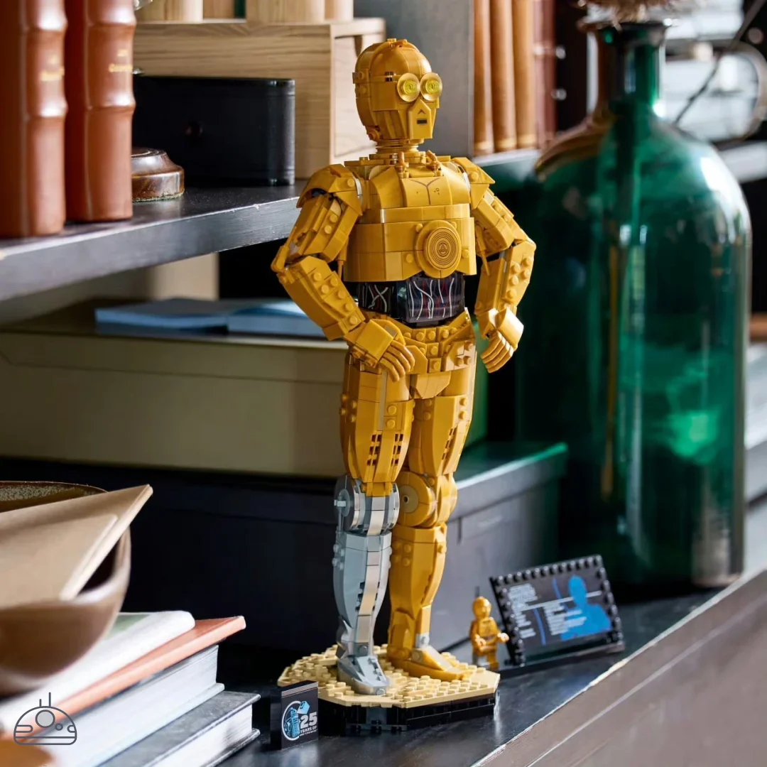 1138 قطعة لعبة ساخنة UCS ستار معركة Spsce الاتحاد روبوت دمية C-3PO 75398 اللبنات لعبة مجسمة نموذج لهدايا عيد الميلاد #2