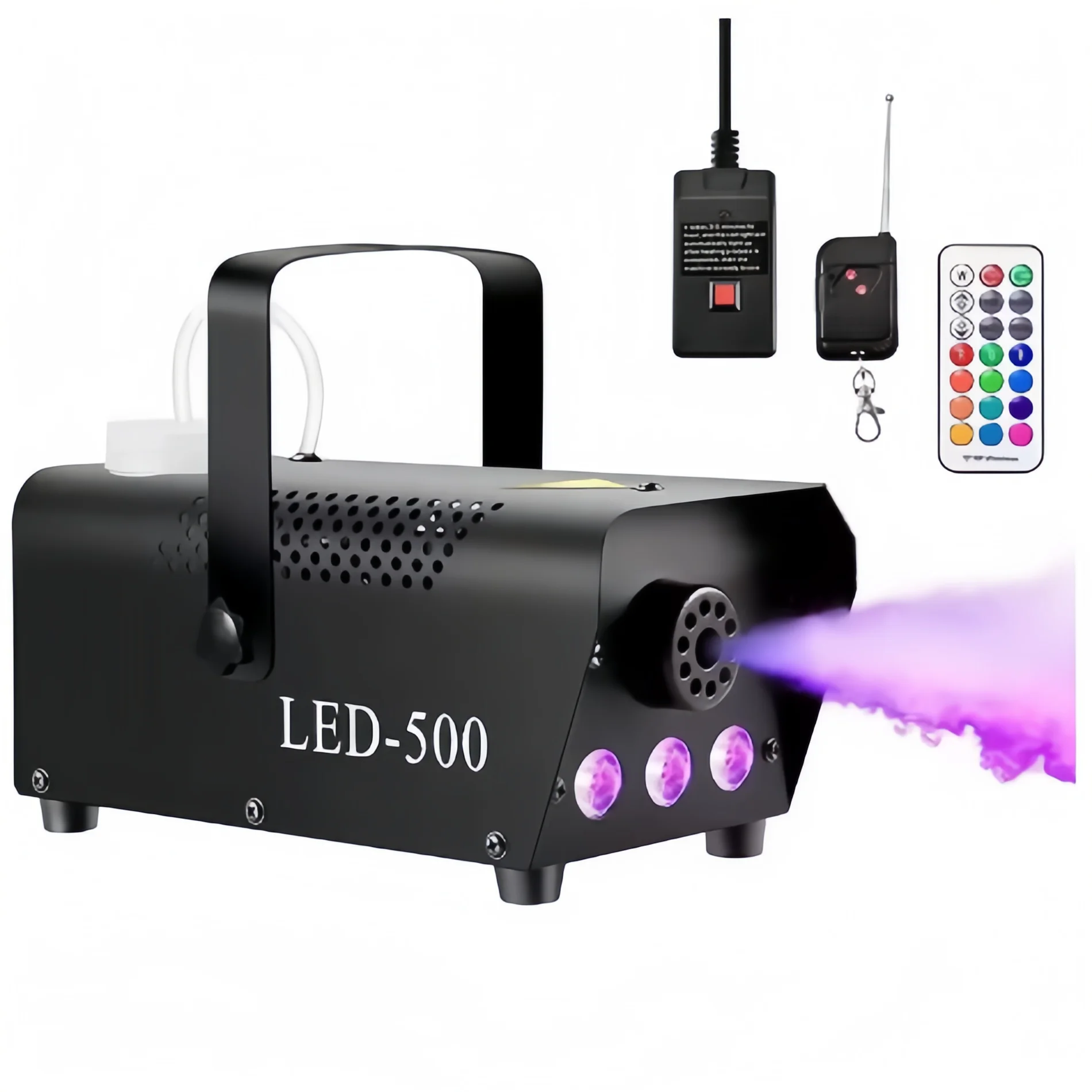 BOTAI LED 500 واط اختيار الألوان كامل آلة الضباب بار الزفاف KTV غرفة آلة الضباب التحكم عن بعد #3